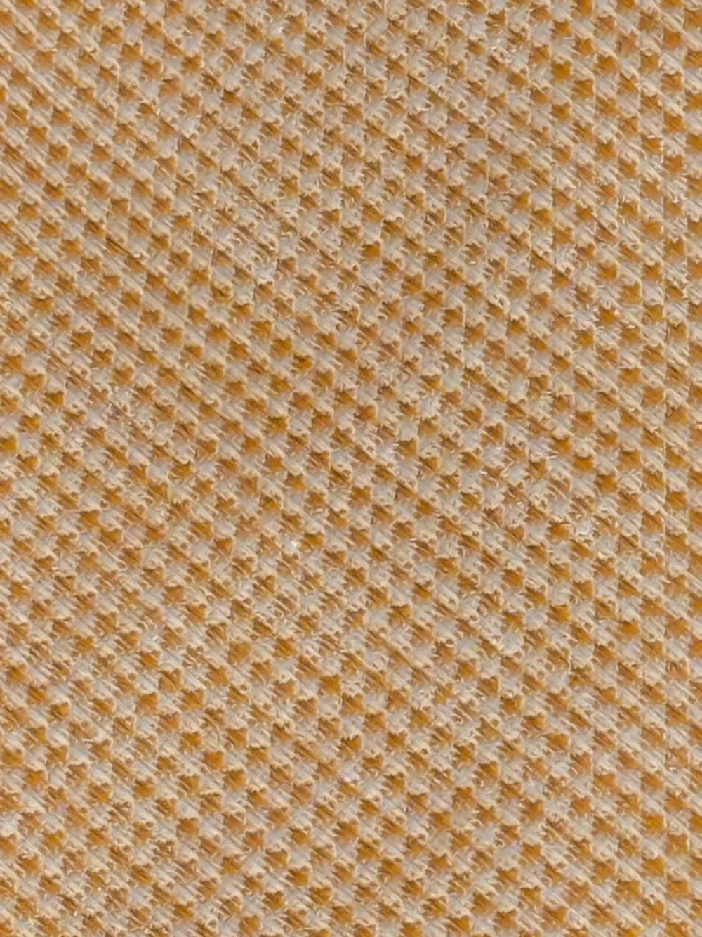 Cole Haan Necktie NWT Peach Orange Micro Houndstooth Cotton Silk Blend Preppy